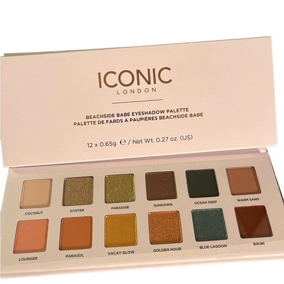 Sephora Makeup Iconic London Beachside Babe Eyeshadow Palette